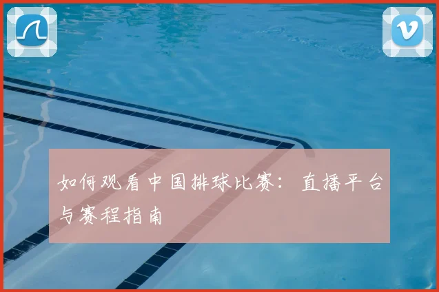 如何观看中国排球比赛：直播平台与赛程指南